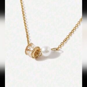Exquisite Cubic Zirconia Gold Necklace
